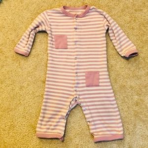 Lovedbaby rose and cream romper